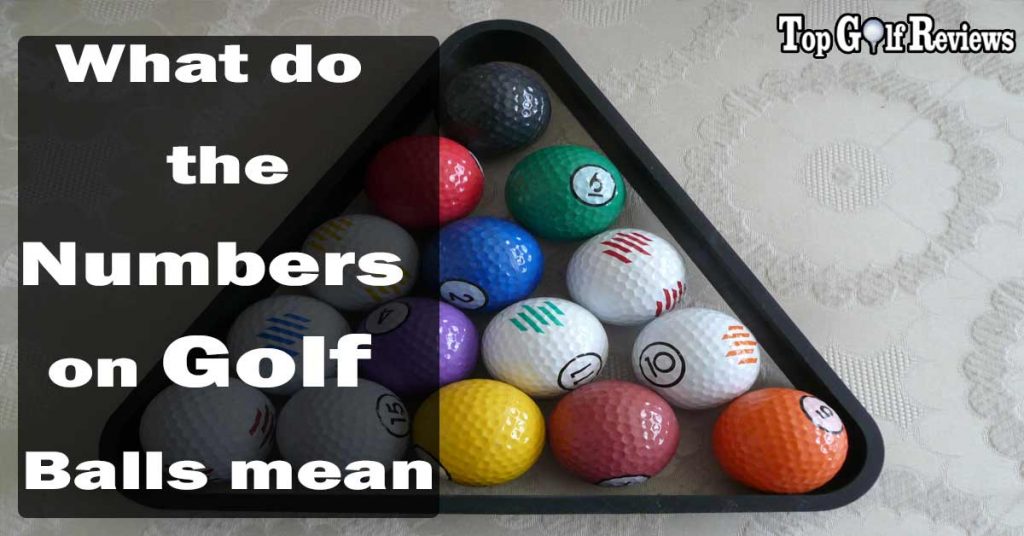 What do the Numbers on Golf Balls mean